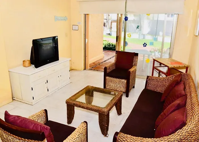 Villa Para 8P 6A 2M Dentro Del Hotel A Un Costado Del Krystal Ixtapa Cuenta Con Playa Y Wifi (Adults Only)